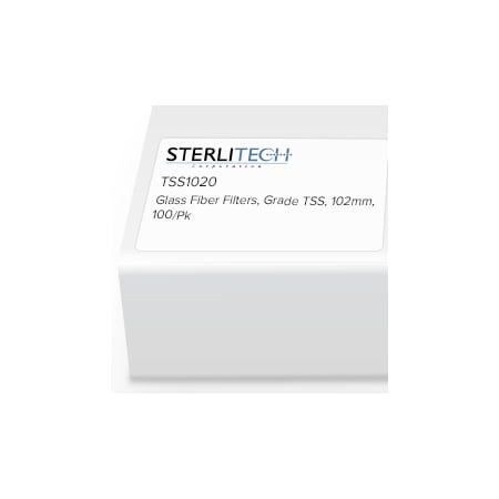 STERLITECH Grade TSS Borosilicate Glass Microfiber, 102mm, PK100 TSS1020